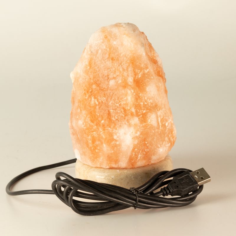 Качествена USB естествена солна лампа - 11.5 см (мулти)