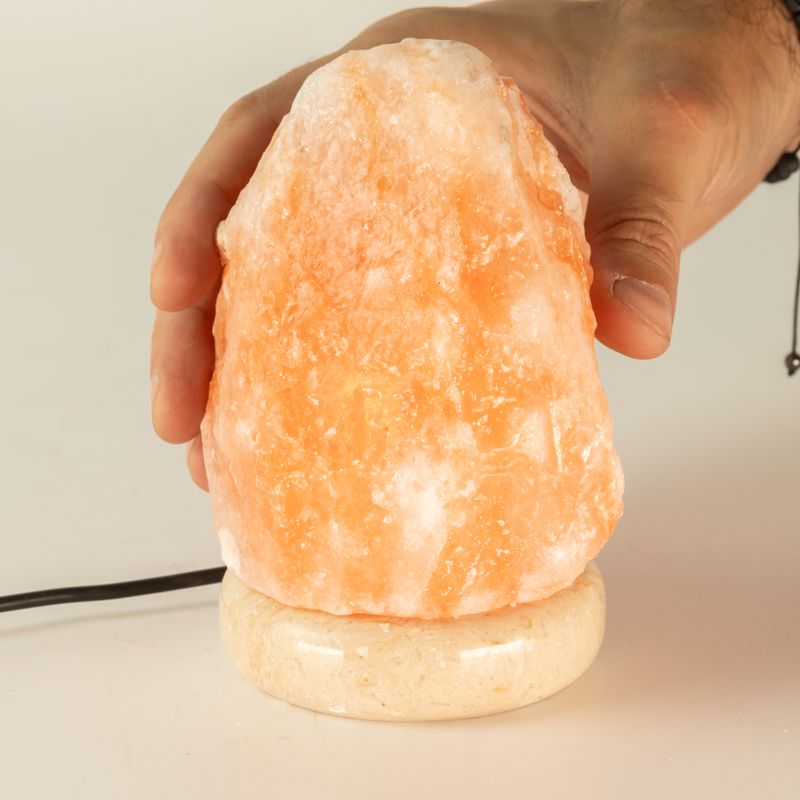Качествена USB естествена солна лампа - 11.5 см (мулти)