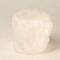 Свещник от хималайска сол Crystal Rock 600–800 г