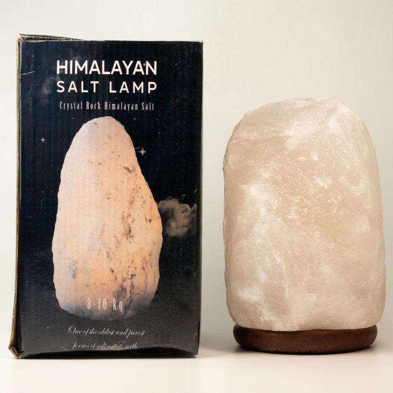 Crystal Rock Хималайска солна лампа - & база прибл. 8-10 кг