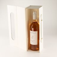 Разглобяема подаръчна кутия - форма на кутия за вино (33.5x10x10.5см) - Бял