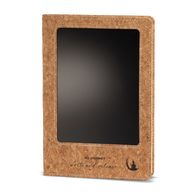 Тетрадка за намерения - почистване на LCD екрана - ефект коркова кожа - латунов лист - 80 листа