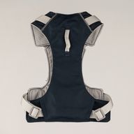 PAW - S (4-8 кг) Step-in Guardian Harness за кучета с отразяваща мрежа - Rock Grey - Черен обсидианов талисман