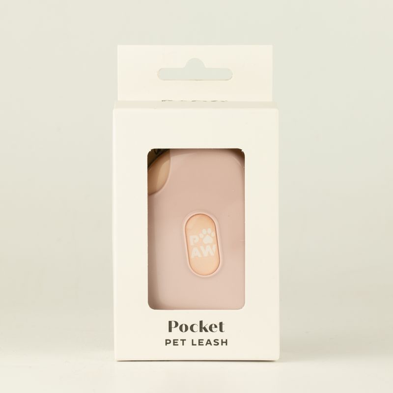 Paw Pet Leash - Pocket Pod - Розов - 1.5m