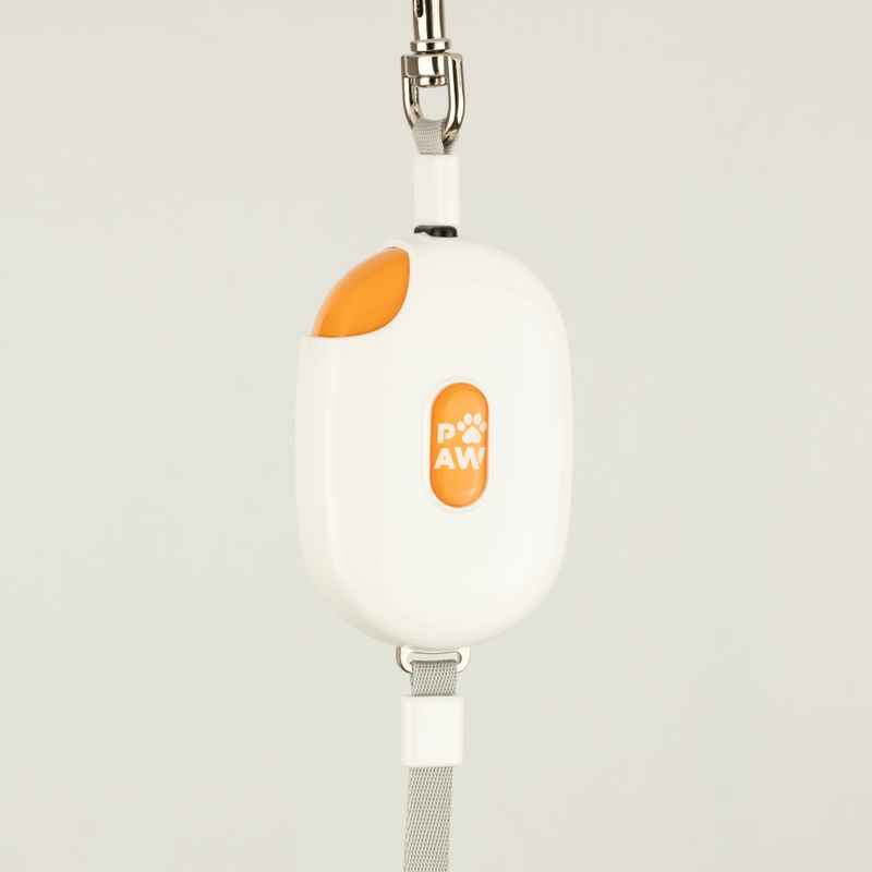 Повод за домашни любимци Paw Pet Leash - Pocket Pod - Бял - 1.5 м