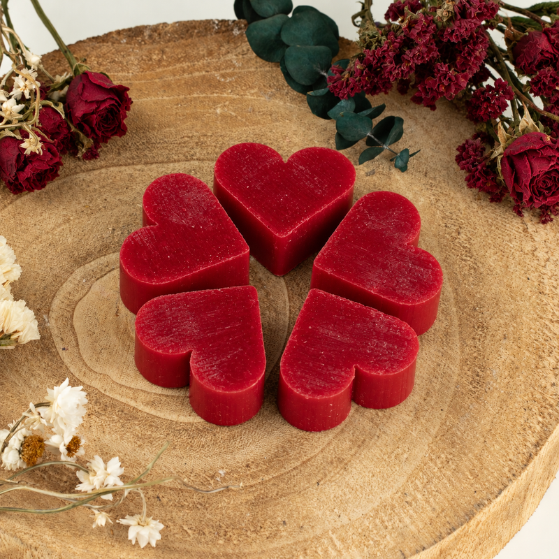 Heart Guest Soaps - малина