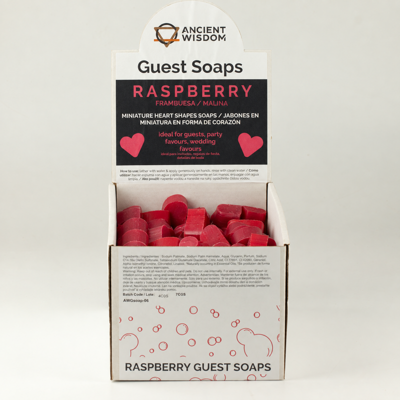 Heart Guest Soaps - малина