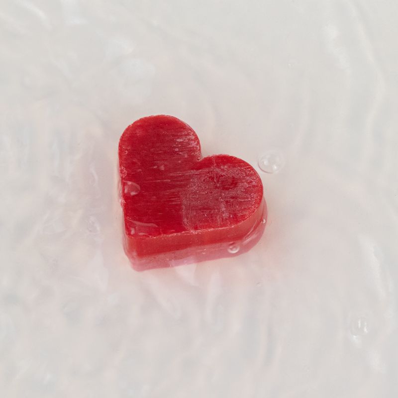 Heart Guest Soaps - малина
