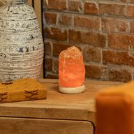 Качествен USB натурална солна лампа - 11.5 см (единична)