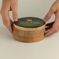 Кръгла емайлирана кутийка - Stay Wild Moon Child