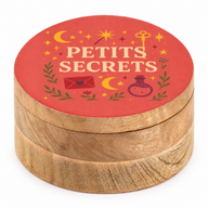Кръгла емайлирана кутийка - Petite Secrets