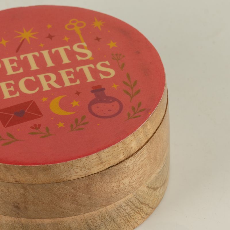 Кръгла емайлирана кутийка - Petite Secrets