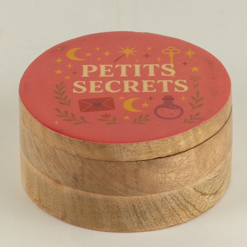 Кръгла емайлирана кутийка - Petite Secrets