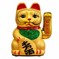 Класическа котка за късмет