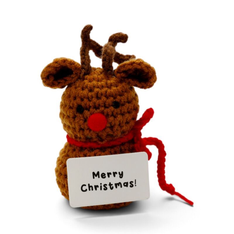 Плетени играчки за емоционална подкрепа – Коледен микс