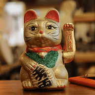 Голяма котка на късмета за пари