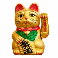 Голяма котка на късмета за пари