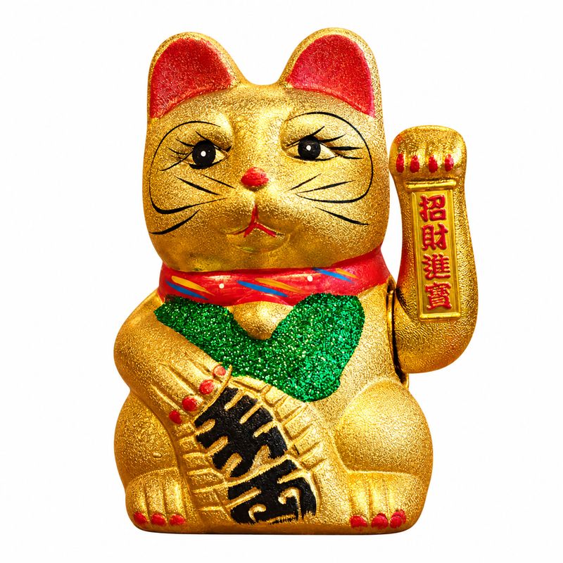 Голяма котка на късмета за пари