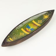 Купа за тамян от емайл - Мангово дърво - Дървото на живота