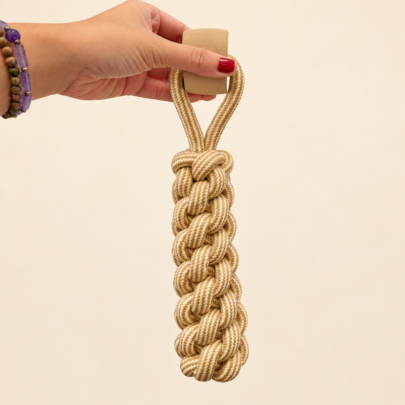 PAW Играчки - Дъвкалка от кафе дърво - Lumberjack Pull