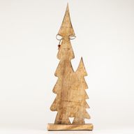 Изгубени в гората - Големи - Двойни емайлирани дървета - (45x15x2,5 см)
