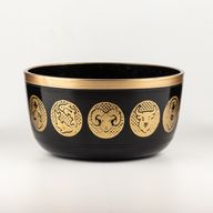Черни купи Zodiak - Комплект от 3 броя - 15 см, 19 см, 20 см