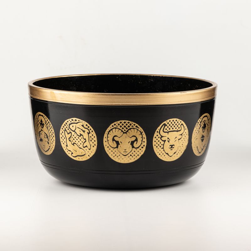 Черни купи Zodiak - Комплект от 3 броя - 15 см, 19 см, 20 см