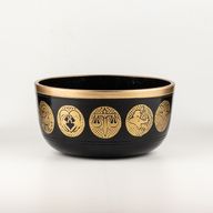 Черни купи Zodiak - Комплект от 3 броя - 15 см, 19 см, 20 см