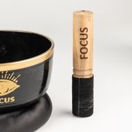 FOCUS - Комплект черна пееща купа - 15x7.5 см