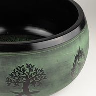 Огромна Пееща Купа - Sage - 32x15см - Дизайн 3