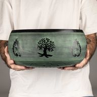 Огромна Пееща Купа - Sage - 32x15см - Дизайн 3