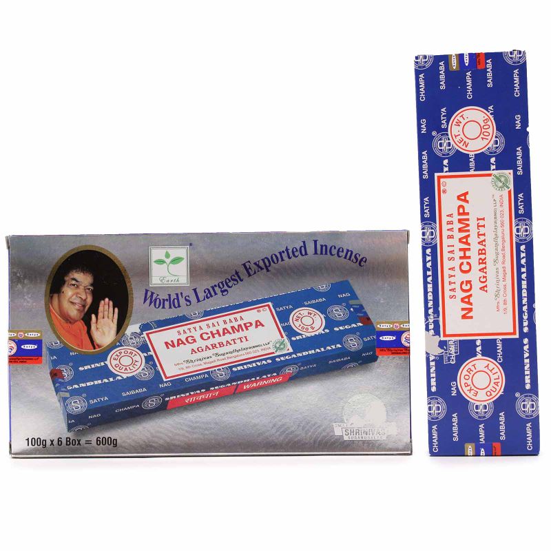 100гр - Ароматни Пръчици "Satya" Nag Champa