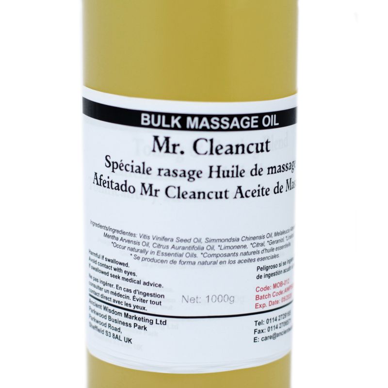Масажно Масло за Бръснене "Mr Cleancut" - 1кг