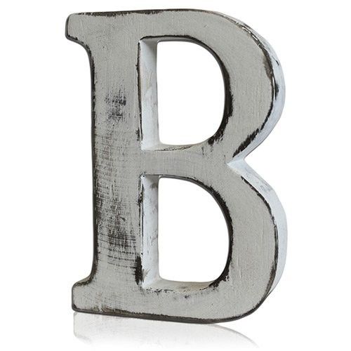 Букви в стил Шаби Шик - B