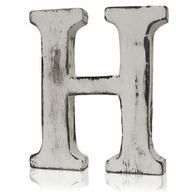 Букви в стил Shabby Chic - H
