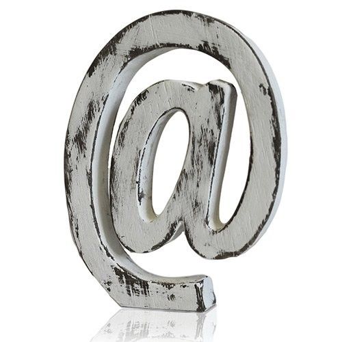Букви в стил shabby chic - @