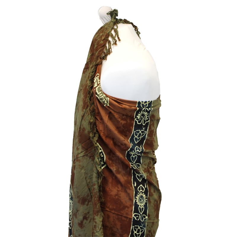 Балийски сарони с кельтски мотиви - Късметни монети (4 различни цвята)