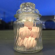 Буркани за бонбони - Спирални ребра