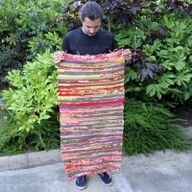 Малък Кадифен Килим - 50x90 См