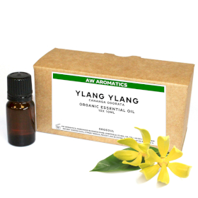 10x Небрандирано Био Етерично Масло от Ylang Ylang - 10мл