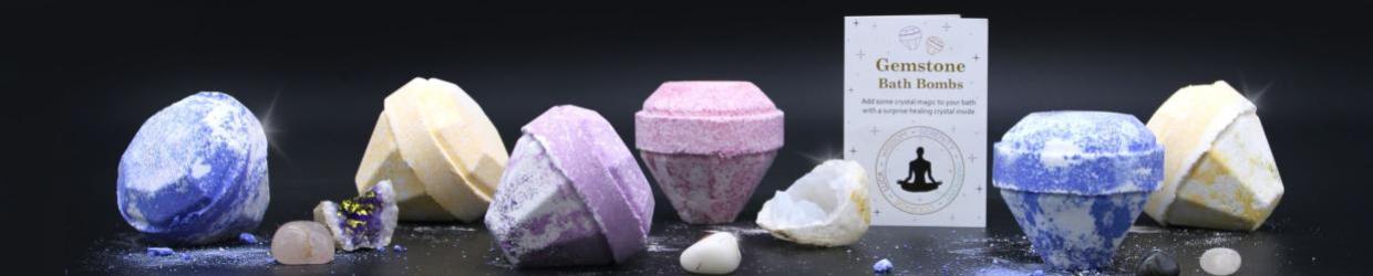 Wholesale Gemstone Bath Bombs